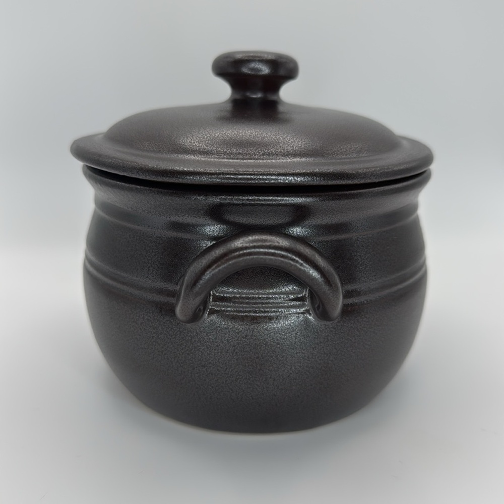Vintage Hoganas Keramik Bean Pot Stoneware - Picture 7 of 11
